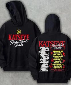 Katseye Kpop Shirt, Katseye the Beautiful Chaos Tour 2025 Unisex Hoodie