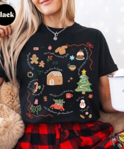 Doodle Liberal Values Holiday: Subtle Anti Trump Christmas Shirt