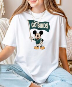 Philadelphia Go Birds Football Mickey Mouse Shirt, Sundays Are For The Birds Crewneck, Football Fan Gift, Philadelphia Eagles Hoodie