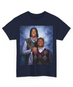 David Montgomery Jahmyr Gibbs Detroit Football T-Shirt, Step Brothers Football Shirt, Lions Football Shirt, Football Funny Shirt
