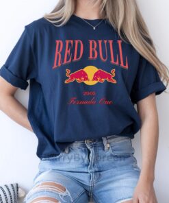 Red Bull Racing Retro F1 Shirt, Fan Gifts, Vintage Formula One, Comfort Colors Unisex