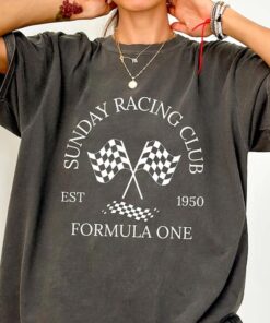 Sunday Racing Club Formula One T-Shirt, Aesthetic F1 Shirt, Formula 1 Shirt, F1 Fan Gift