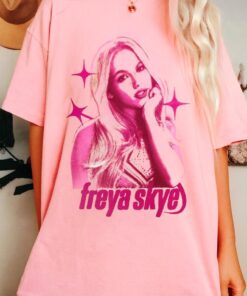 Freya Skye Descendants Zombies Tour Comfort Color Shirt, Descendants Character Outfit, Trending Tee, Disneyland Vacation Trip Gift 2025