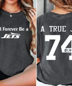 Nick Mangold A True Jet 74 Shirt, Jet Football Tribute Shirt, Fan Gifts
