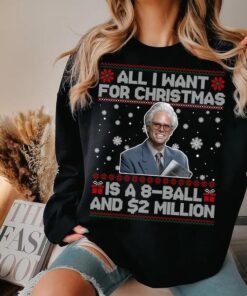 Baby Billy All I Want For Christmas Is A 8-Ball And 2 Million Christmas Sweatshirt