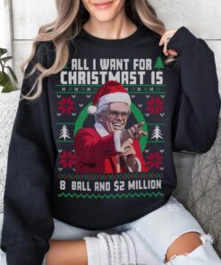 Baby Billy All I Want For Christmas Is A 8-Ball And 2 Million Christmas Sweatshirt