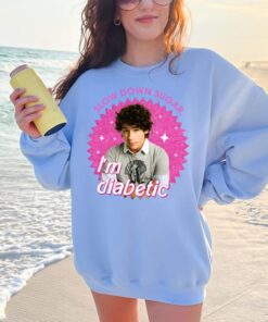 Funny Nick Slow Down Sugar I'm Diabetic Shirt, Meme Shirt, In My Jonas Era Shirt, Gifts for Her Him Brother Concert Tee