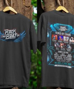 Rock Boat King of Chaos 2026 Shirt | Live Music Cruise Festival | Band Tour Merch