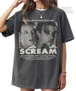Vintage Scream Movie Shirt, Halloween Horror T-Shirt, Horror Movie Shirt, No You Hang Up, Scream Movie Shirt, Wes Craven Shirt, Gift For Her