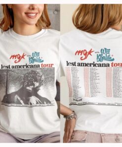 Machine Gun Kelly MGK Lost Tour 2025 Music Concert T-Shirt