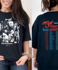 MGK Lost Americana Tour T-Shirt, Unisex Vintage Pop Rock Tee