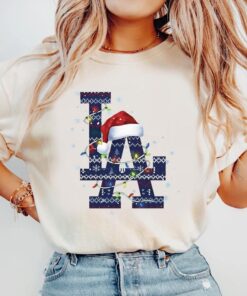 Dodger 2025 Shirt,LA Champion Baseball Christmas Shirt,Xmas Gifts,Ugly Christmas Shirt, Champions 2025 Shirt,Dodgers World Series 2024 2025