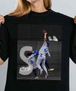 World Series Game 7 Andy Pages Catch Shirt, Andy Page Signature, La Champs Tee, Andy Pages Shirt, Kike Hernadez Shirt, Baseball Game Day Tee