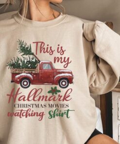 Christmas Movie Watching Sweatshirt, Holiday Crewneck,Family Matching Shirt