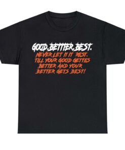 Chicago Football Good Better Best T-Shirt, Game Day Shirts, Chicago Lovers Tee, Fan Gifts