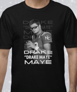 Drake "Drake Maye" Maye Tshirt, New England Quarterback Fans, Football Gameday Outfit, Patriots Merch, Gift for NFL Lover