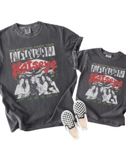 Katseye Kpop Vintage 90s Graphic T-Shirt, Katseye The Beautiful Chaos Tour 2025 Shirt, Katseye Beautiful Chaos Album Shirt