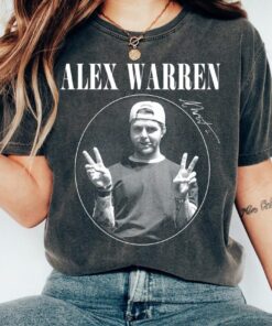 Alex Warren Tour 2025 Vintage Shirt, Alex Warren Graphic Shirt Fan Gift Official Merch