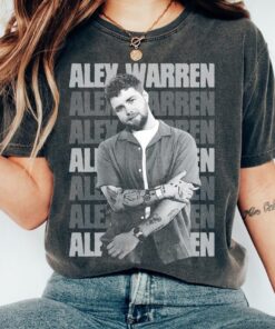 Vintage Alex Warren Tour 2025 Shirt, Alex Warren Graphic Shirt Fan Gift Official Merch, Music Fan Shirt, Gift for Fan