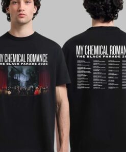 My Chemical Romance The Black Parade 2026 Tour Cities Dates Two Sided T Shirt/Hoodie
