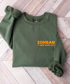 ZOHRAN for New York City Sweatshirt, Zohran Mamdani Shirt, Mayor Mamdani 2025 Supporters and Activists, Bold Urban Style