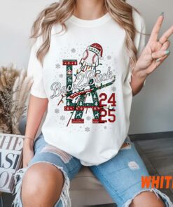 Dodgers Back 2 Back Christmas Shirt, LA Ugly Sweater, Baseball Tee, World Series 2025 Gift