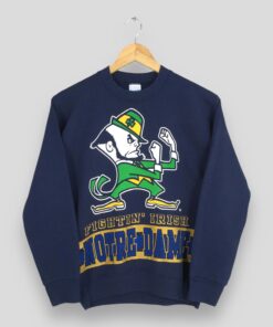 Vintage 90s Notre Dame Fighting Irish Ncaa Sweatshirt
