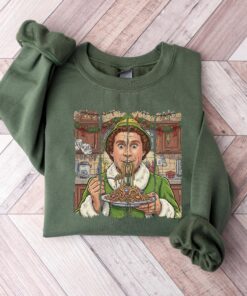 Buddy the Elf Christmas Sweatshirt, So Good News I Saw a Dog Today Shirt, Christmas Movie Vintage T-Shirt, Elf Movie Tee, Buddy Elf Xmas Top