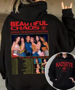 Katseye The Beautiful Chaos Tour 2025 Hoodie, Katseye Beautiful Chaos Sweatshirt, Katseye Gnarly T-Shirt, Gabriela Shirt, Katseye Members Sweater