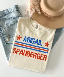 Abigail Spanberger Shirt, Retro Political Campaign Tee, Election 2025 T-Shirt, Vintage Supporter Gift
