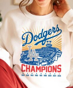 2025 LA Baseball World Series Champion Sweatshirt | Los Angeles Fan Gift | Unisex Stadium History Pullover