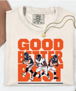 Chicago Pro Football Mantra Shirt, Good Better Best Quote Tee, Inspirational Coach T-Shirt, Motivational Locker Room Top