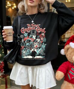 Retro 90s Muppet Christmas Carol Shirt, Kermit, Gonzo & Miss Piggy Xmas Sweatshirt, Mickey's Very Merry Christmas Party 2025 Tee