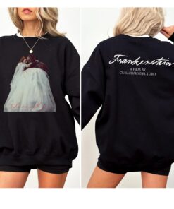 Frankenstein 2025 Poster Elizabeth & The Creature Sweatshirt, Monster Hoodie, Horror Gothic Movie Unisex T-Shirt