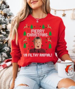 Home Alone Christmas Sweatshirt, Christmas Movie Shirt, Family Christmas Hoodie, McCallister Home Alone T-Shirt, Home Alone Tee