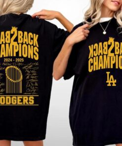 La Baseball Back to Back Champs Shirt, Los Angeles Baseball T-Shirt, World Series 2025 Shirt, Baseball Tee, Baseball Lover Top