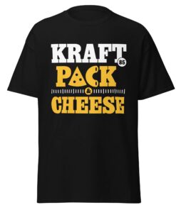 Tucker Kraft 85 Tight End Shirt, Packers Fan Green Bay Gear, Cheese Head Wisconsin Sports Player, Green Gold Tee, Tailgating Party T-Shirt