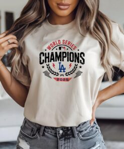 2025 World Series Champions LA Dodgers T-Shirt, Los Angeles Dodgers World Series Champs, Baseball Shirt