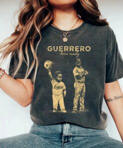Vladimir Guerrero Jr Vintage Shirt, Born Ready Vladdy Jr Tee, Retro Baseball Gift