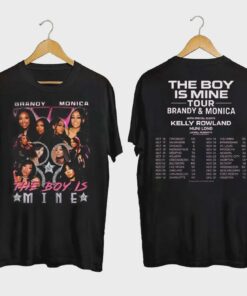 The Boy Is Mine Tour Shirt, Brandy Monica 90s R&B Concert Retro Graphic Tee