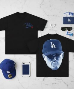 Kike Hernandez Big Head Graphic Tee, Los Angeles Baseball Champions 2025 Retro T-Shirt, Game Day Shirt, Fan Gift