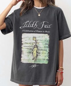 1998 Lilith Fair Tour Double-Sided Graphic Band T-Shirt