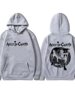 Rock Band Alice in Chains Graphic Print Hoodie, Men Women Casual Pullover T-Shirt, Male Vintage Hooded Sweatshirt