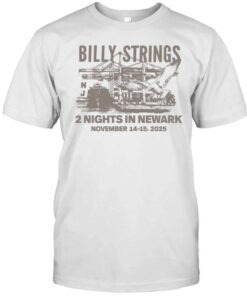 Billy Strings 2 Nights In Newark November 14-15, 2025 T-Shirt