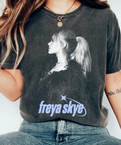 Vintage Disney Freya Skye Shirt, Descendants Zombies Worlds Collide Tour, The Rise Of Red Tee, Descendants Concert, Freya Skye Music Tour T-Shirt