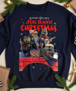 Emmet Otter's Jug-Band Christmas Sweatshirt, Emmet Otter Xmas Shirt, Music Movie T-Shirt, Comedy Movie Xmas Sweater