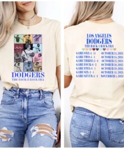 2025 Dodgers World Series Eras T-Shirt