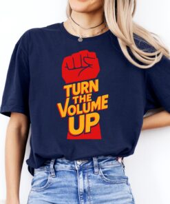 Turn the Volume Up Shirt, Zohran Mamdani T-Shirt, Zohran NYC Mayor Hoodie, Progressive Top, Liberal Sweatshirt, NYC 2026 Tee, Democracy Shirt
