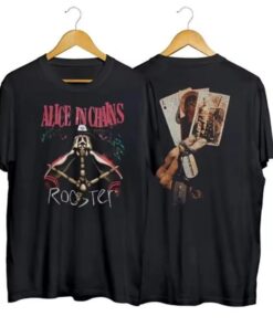 Vintage 1993 Alice In Chains Rooster Shirt Vintage Unisex Cotton