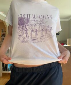 Cocteau Twins Shirt, Dreamy Vintage T-Shirt, Witchy Aesthetic Sweatshirt, Whimsigothic Fairy, Minimalist Line Art Band Tee